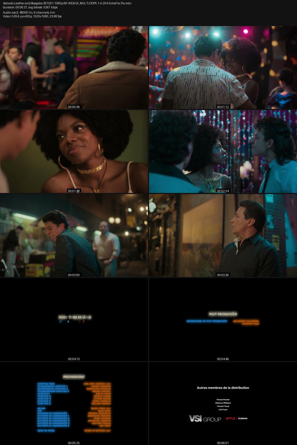 Salcedo, Leather, and Boogaloo Season 1 (2026) [Hindi-Spanish] 1080p 720p 480p Netflix WEB-DL ESubs Screenshots