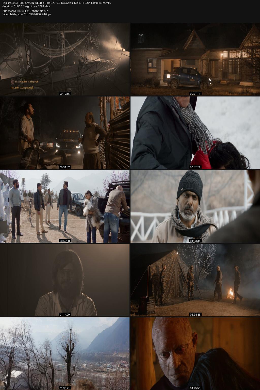 Samara (2023) [Hindi-Malayalam] 1080p 720p 480p Amazon WEBRip ESub Screenshots