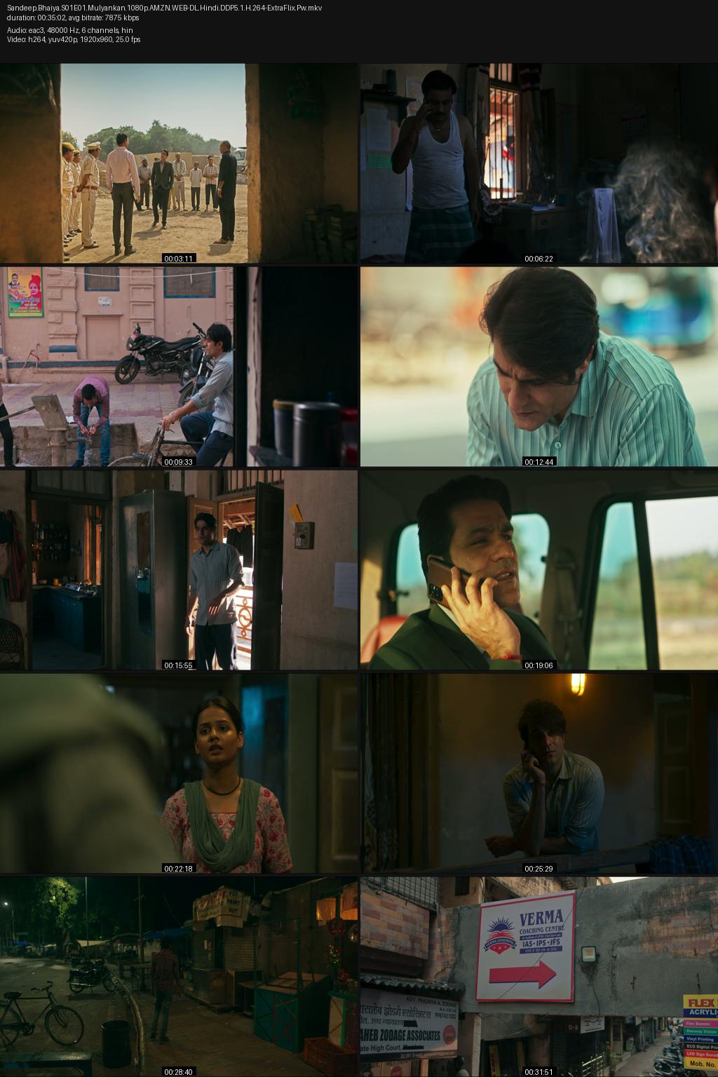 Sandeep Bhaiya Season 1 (2023) [Hindi] 1080p 720p 480p Amazon WEB-DL ESub Screenshots