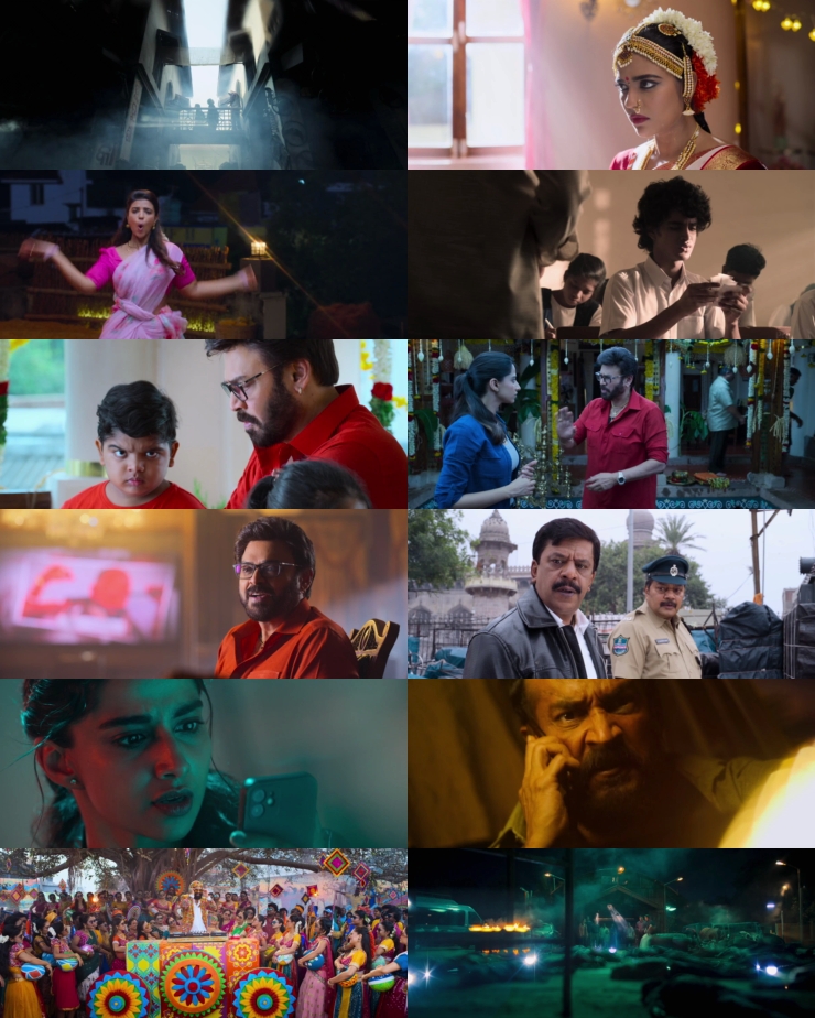 Sankranthiki vasthunam (2025) 1080p | 720p | 480p WEB-HDRip [Hindi (हिन्दी) + Telugu] DD5.1 ESub Screenshots