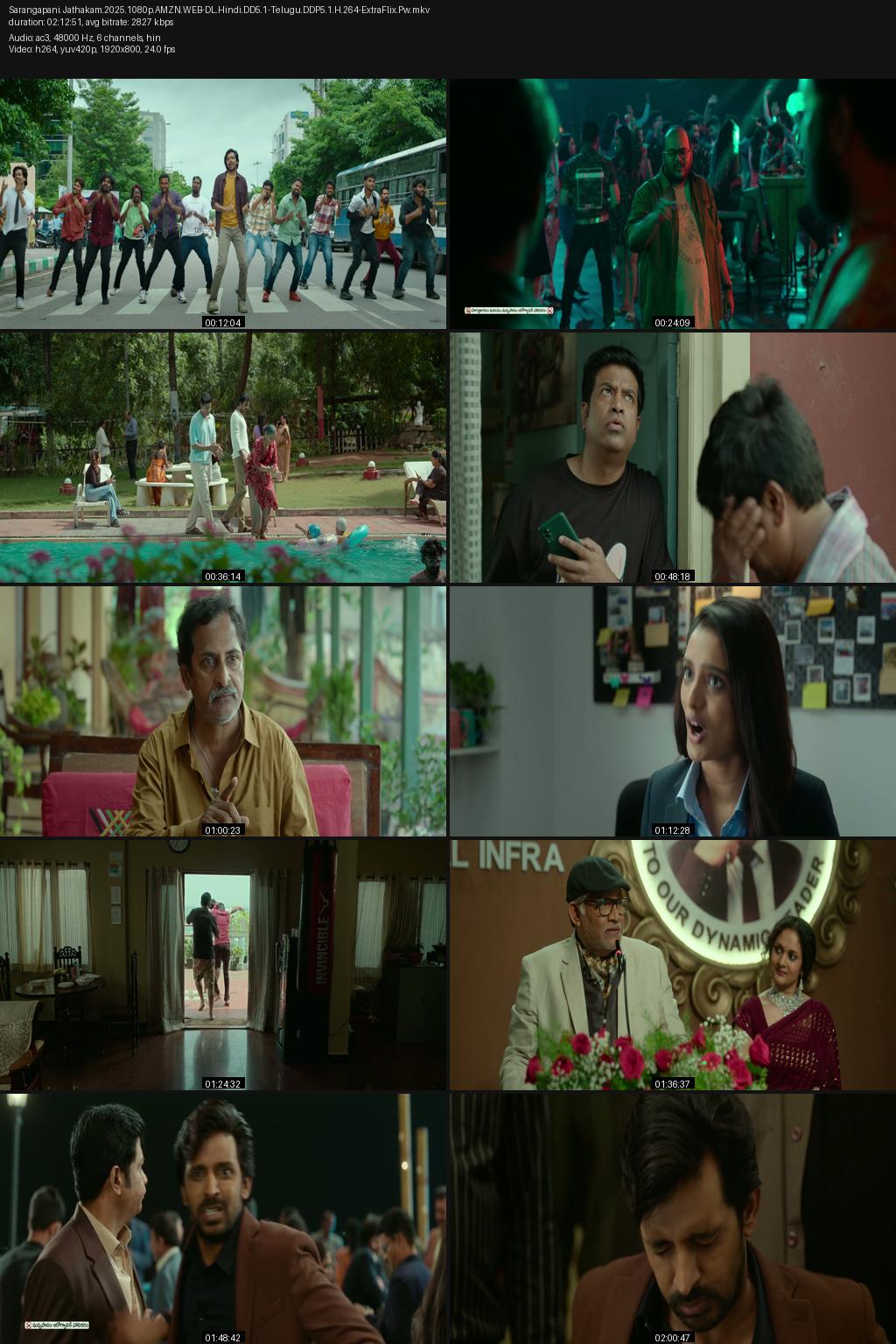 Sarangapani Jathakam (2025) [Hindi-Telugu]  UNCUT 4K 2160p 1080p 720p 480p Amazon WEB-DL ESub Screenshots