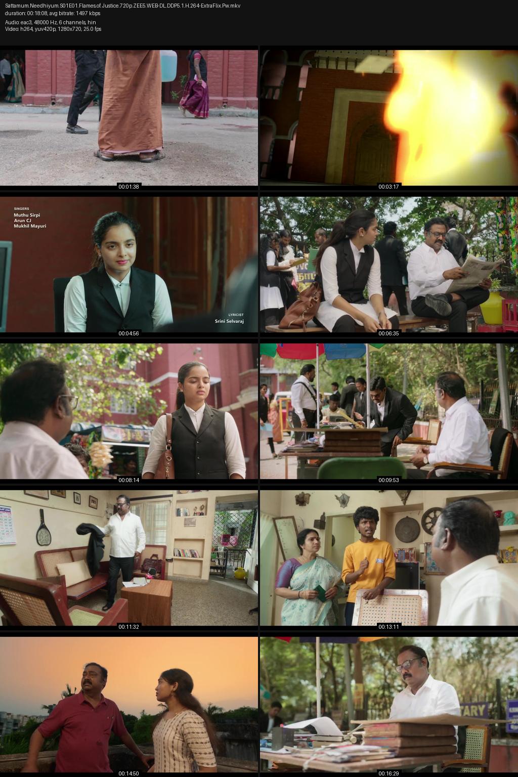 Sattamum Needhiyum Season 1 (2025) [Hindi-Tamil] 4K 2160p 1080p 720p 480p ZEE5 WEB-DL ESub Screenshots