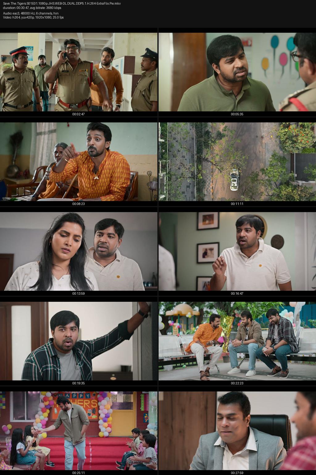 Saving the Tigers Season 1 (2023) [Hindi-Telugu] 1080p 720p 480p JioHotstar WEB-DL ESub Screenshots