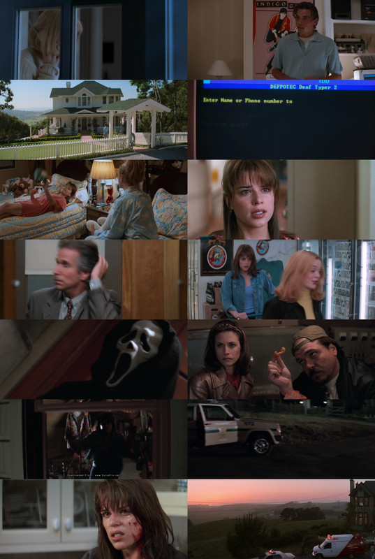 Scream (1996) 1080p | 720p | 480p BluRay [Hindi (हिन्दी) + English] DD5.1 ESub Screenshots