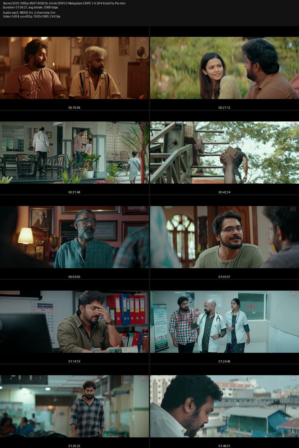 Secret (2024) [Hindi-Malayalam] UNCUT 4K 2160p 1080p 720p 360p SunNXT WEB-DL ESub Screenshots
