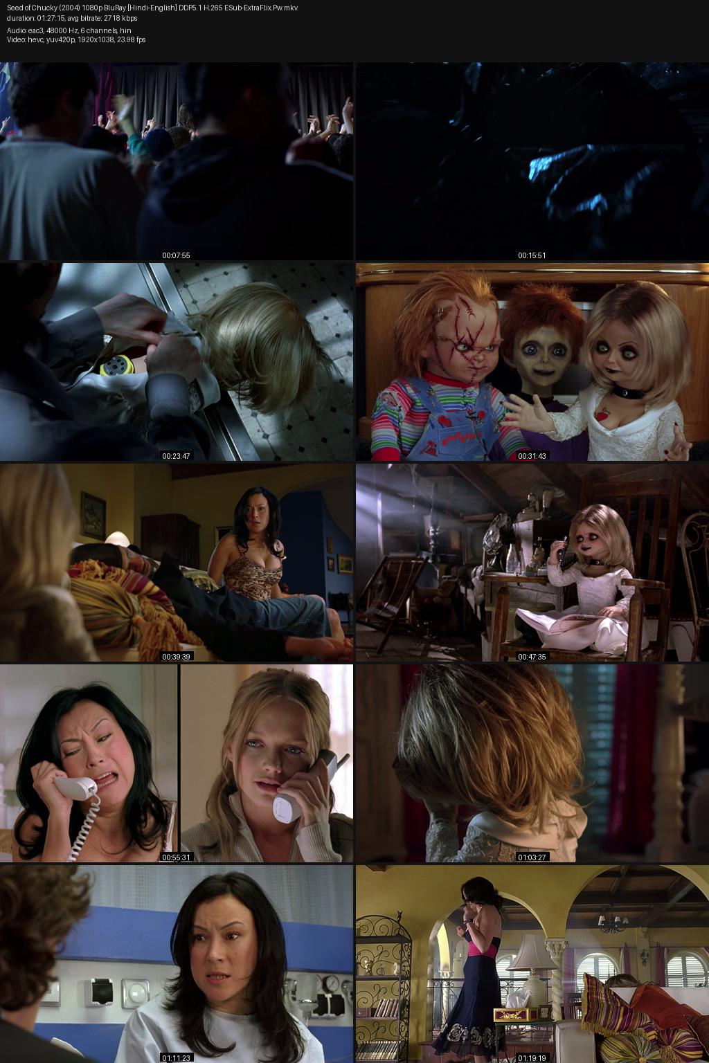 Seed of Chucky (2004) [Hindi-English] 1080p 720p 480p BluRay ESub Screenshots
