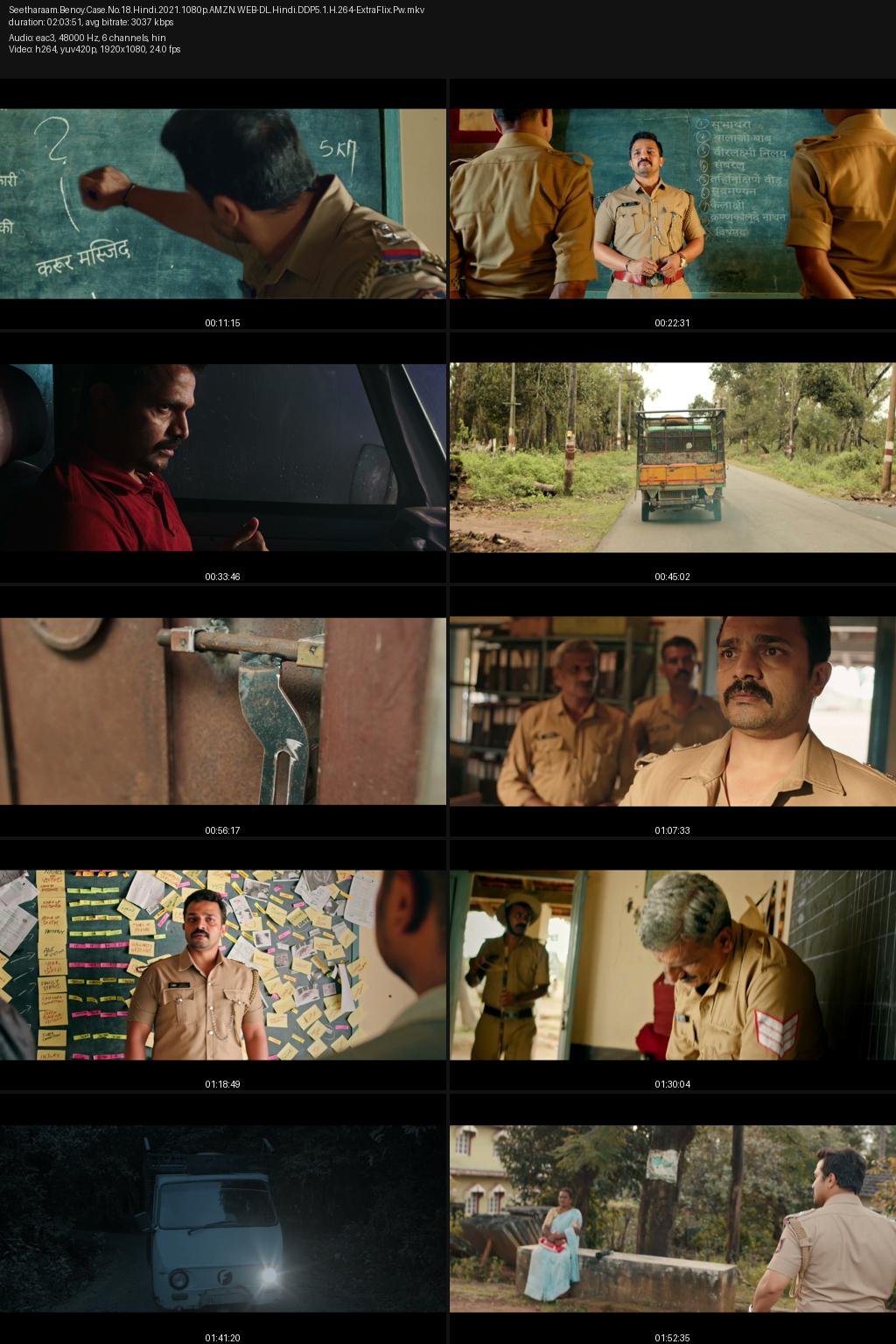 Seetharam Benoy: Case No.18 (2021) [Hindi] 1080p 720p 480p Amazon WEB-DL ESub Screenshots