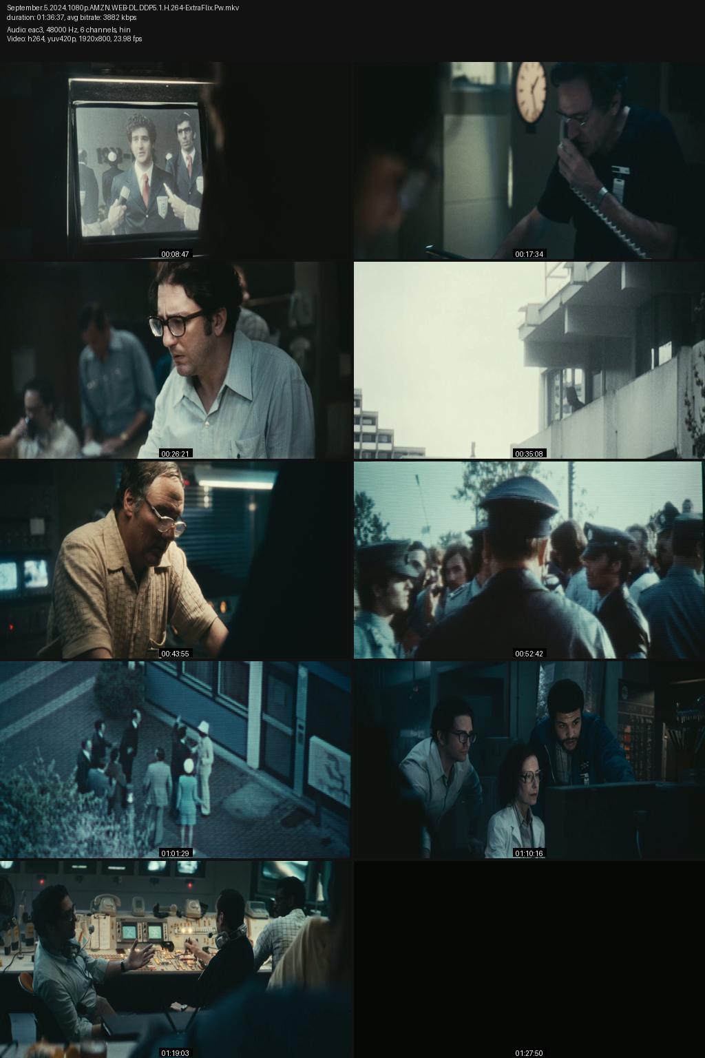 September 5 (2024) 4K 2160p | 1080p | 720p | 480p Amazon WEB-DL [Hindi-English] ESub Screenshots