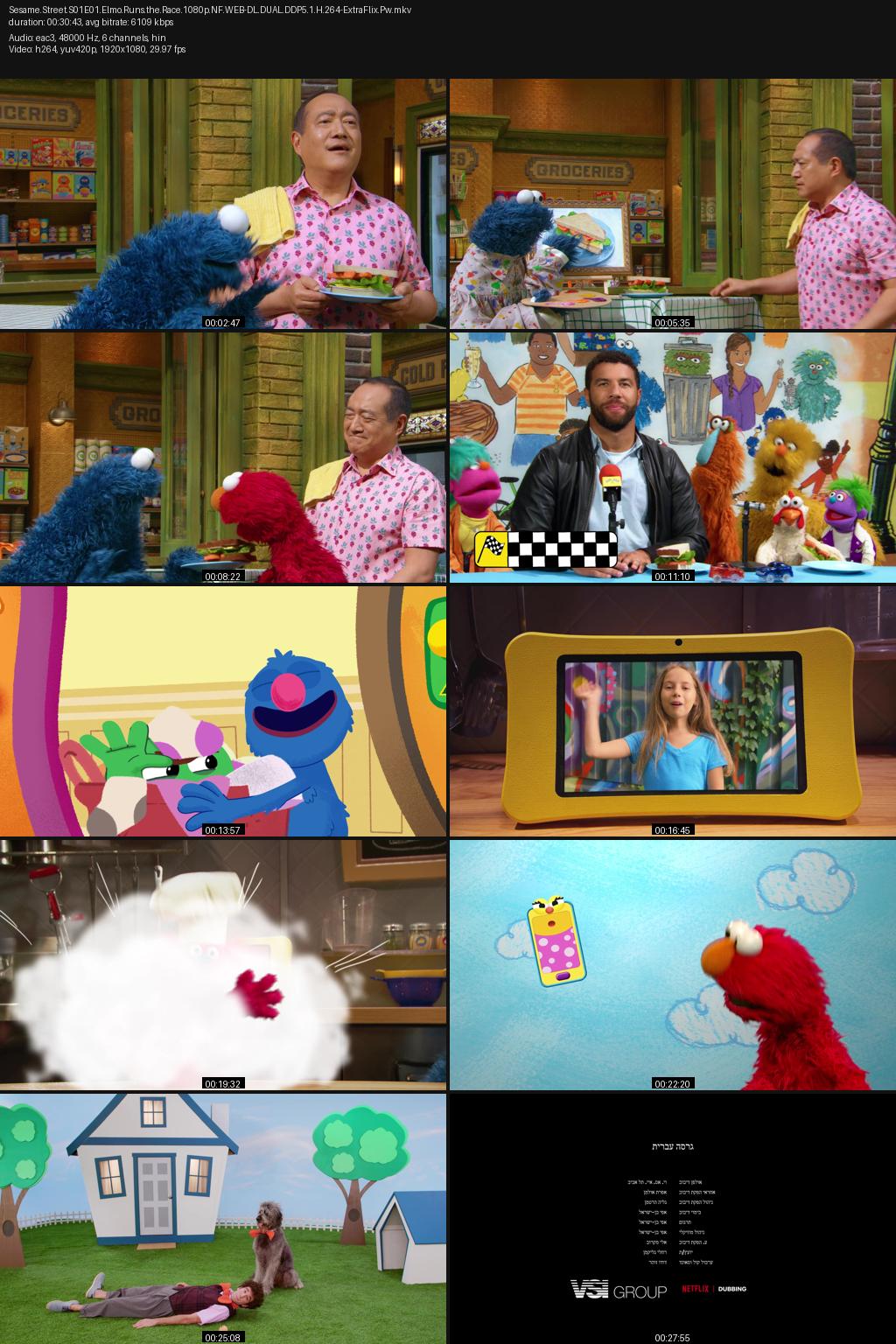 Sesame Street Season 1 (2025) [Hindi-English] 1080p 720p 480p Netflix WEB-DL ESubs Screenshots