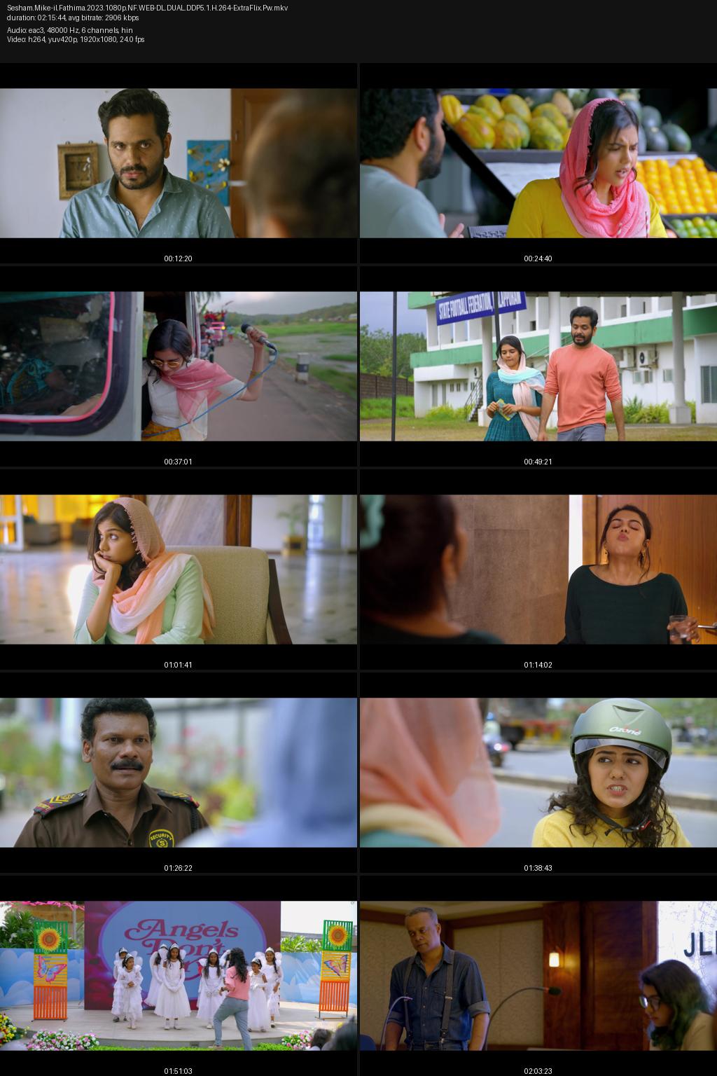 Sesham Mike-il Fathima (2023) [Hindi-Malayalam] 4K 2160p 1080p 720p 480p Netflix WEB-DL ESub Screenshots