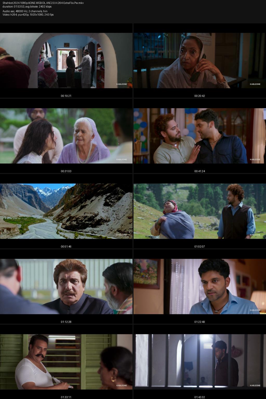 Shahkot (2024) [Hindi-Punjabi] 1080p 720p 480p KableOne WEB-DL MSubs Screenshots