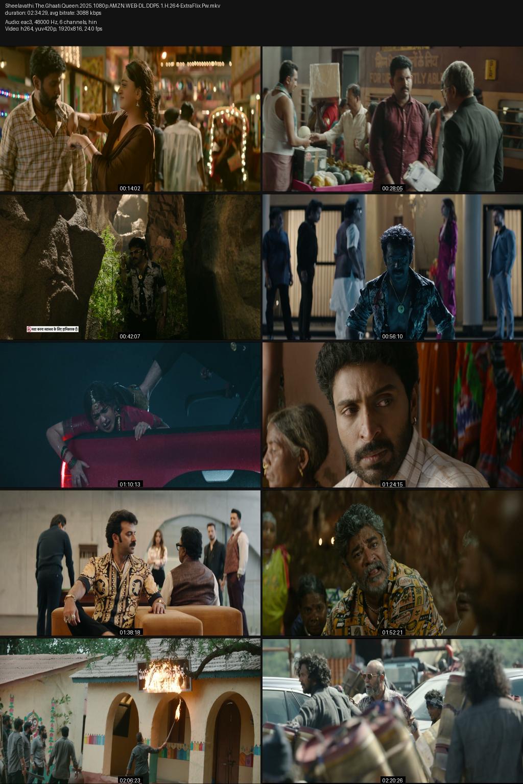 Sheelavathi The Ghaati Queen aka Ghaati (2025) [Hindi] 1080p 720p 480p Amazon WEB-DL ESub Screenshots