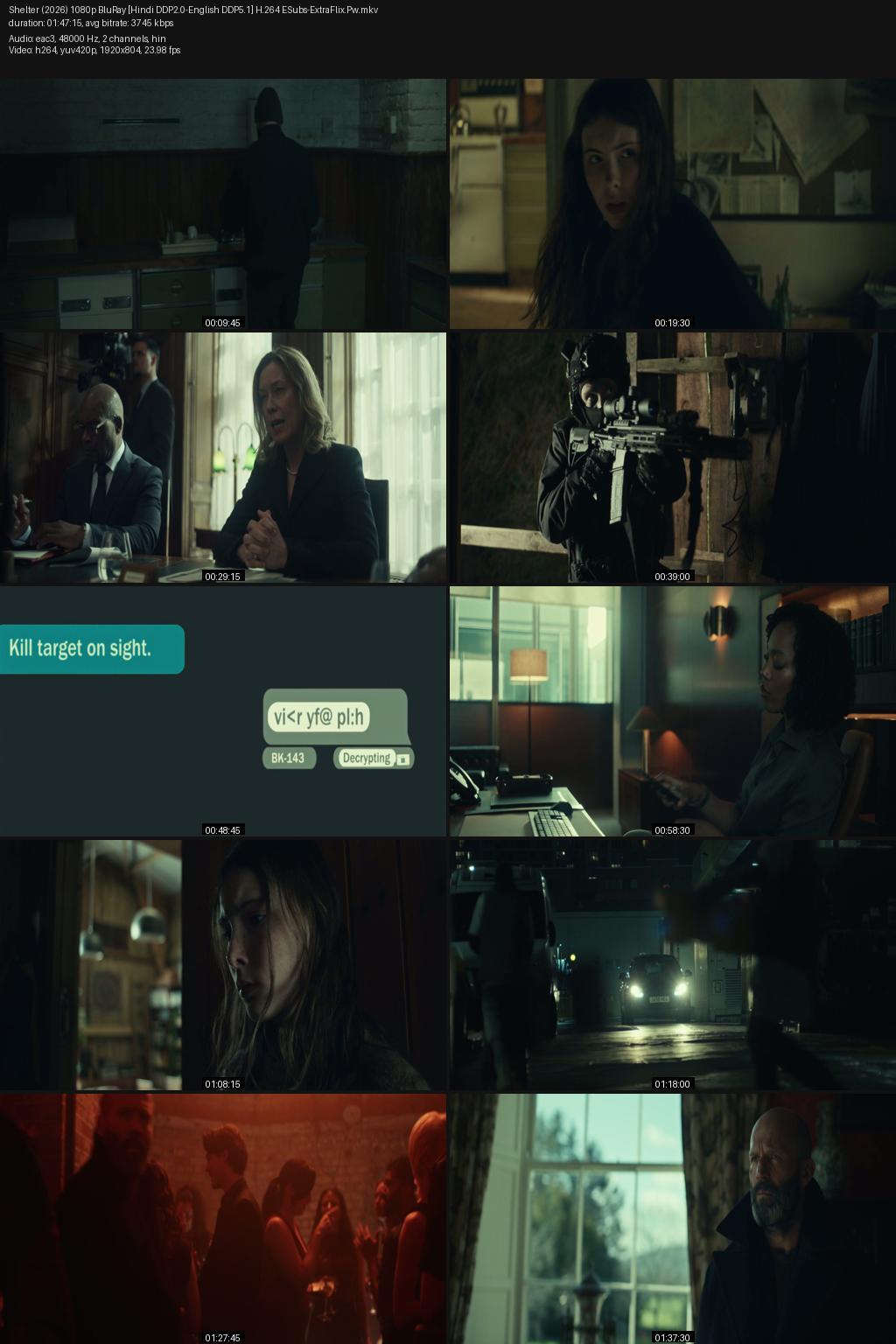 Shelter (2026) [Hindi-English] 4K 2160p 1080p 720p 480p BluRay ESubs Screenshots