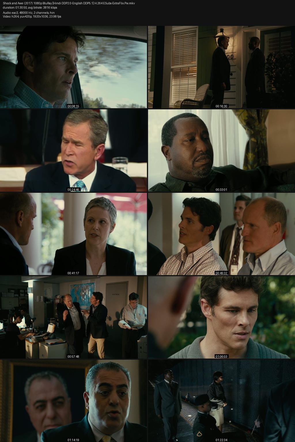 Shock and Awe (2017) [Hindi-English] 1080p 720p 480p BluRay ESubs Screenshots