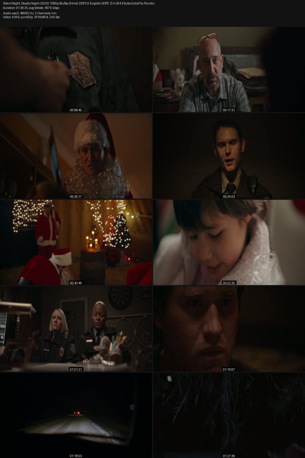 Silent Night, Deadly Night (2025) [Hindi-English] 1080p 720p 480p BluRay ESubs Screenshots