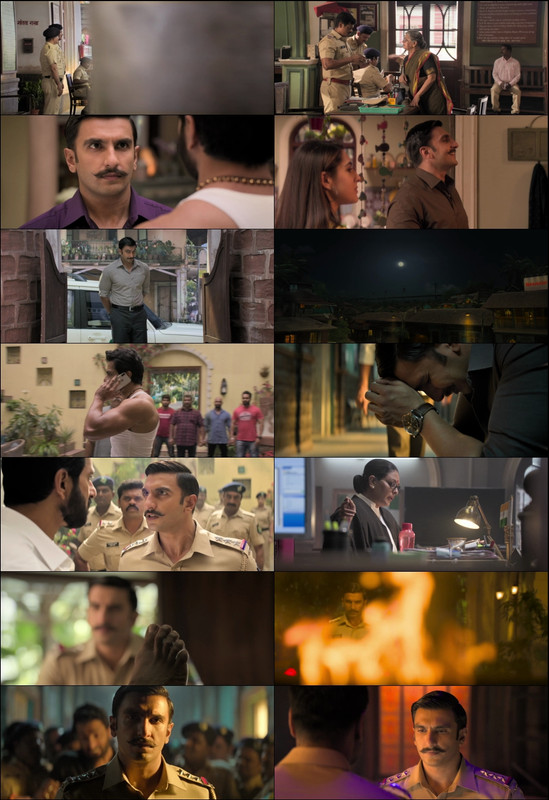 Simmba (2018) 1080p | 720p | 480p BluRay [Hindi (हिन्दी)] DD5.1 ESub Screenshots