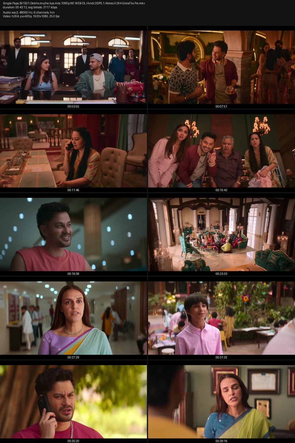 Single Papa Season 1 (2025) [Hindi] 4K 2160p 1080p 720p 480p Netflix WEB-DL ESubs Screenshots