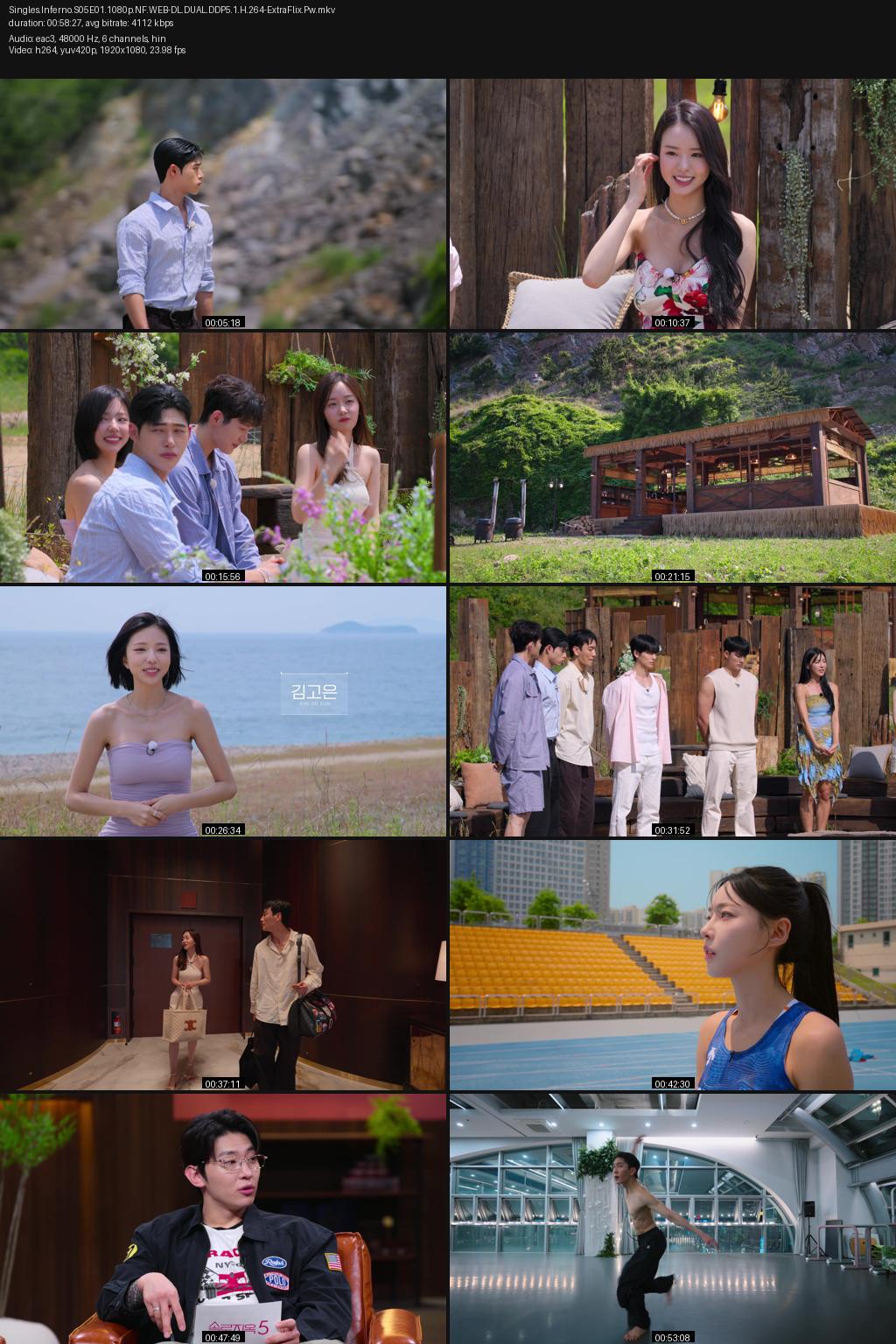 Single’s Inferno Season 5 (2026) [Hindi-Korean] 1080p 720p 480p Netflix WEB-DL ESubs Screenshots