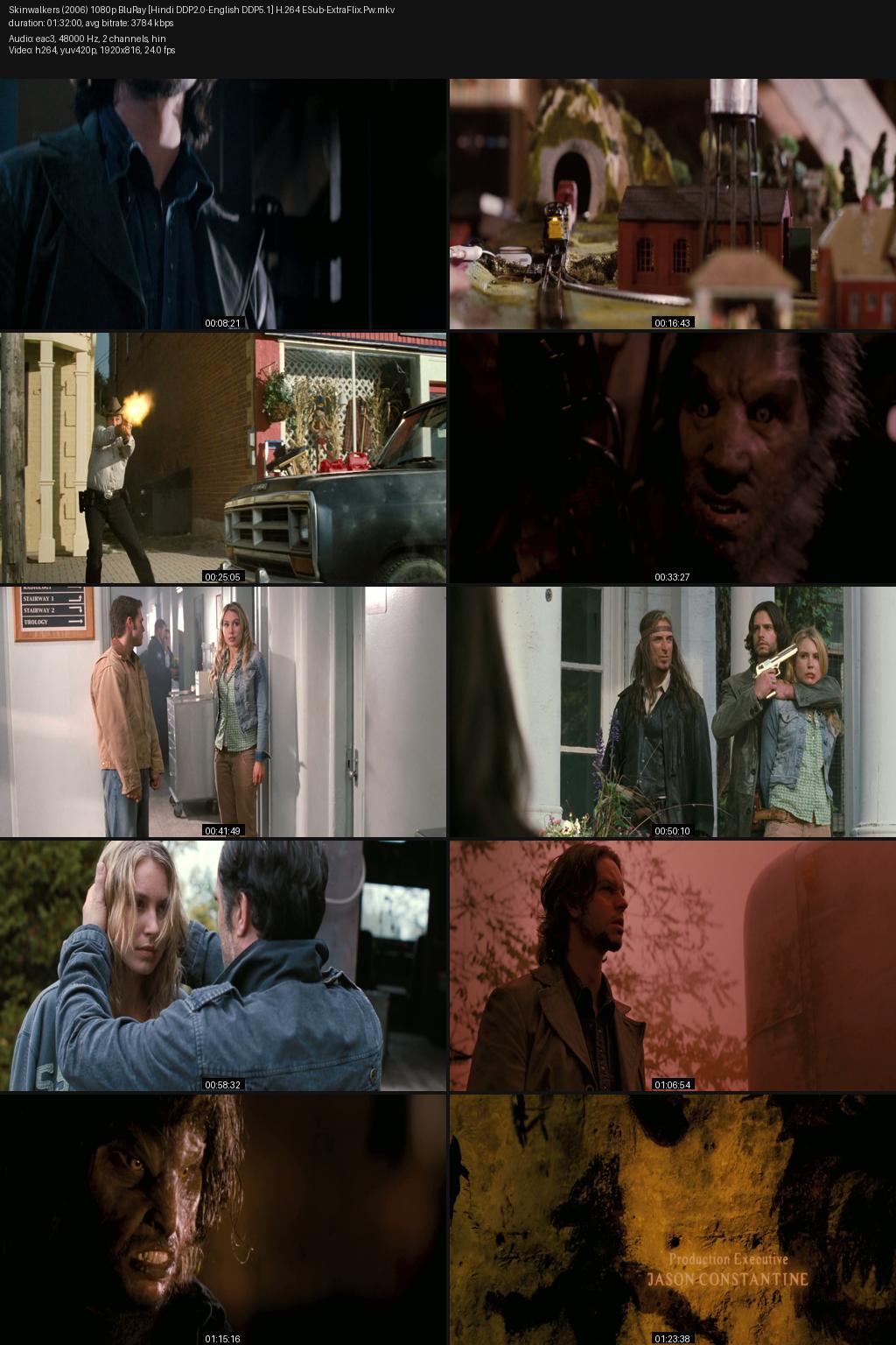 Skinwalkers (2006) [Hindi-English] 1080p 720p 480p BluRay ESub Screenshots