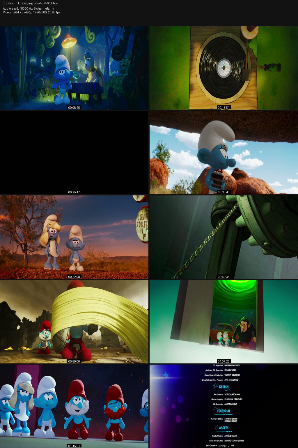 Smurfs (2025) [Hindi-English] 4K 2160p 1080p 720p 480p Amazon WEBRip ESubs Screenshots