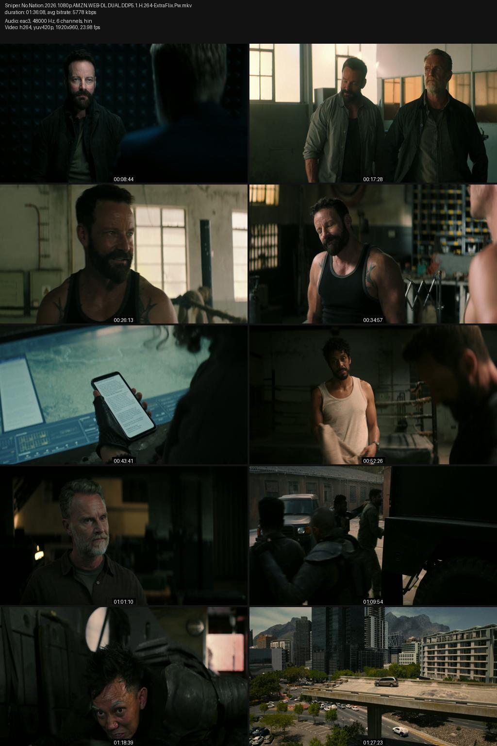 Sniper: No Nation (2026) [Hindi-English] 4K 2160p 1080p 720p 480p Amazon WEB-DL ESub Screenshots