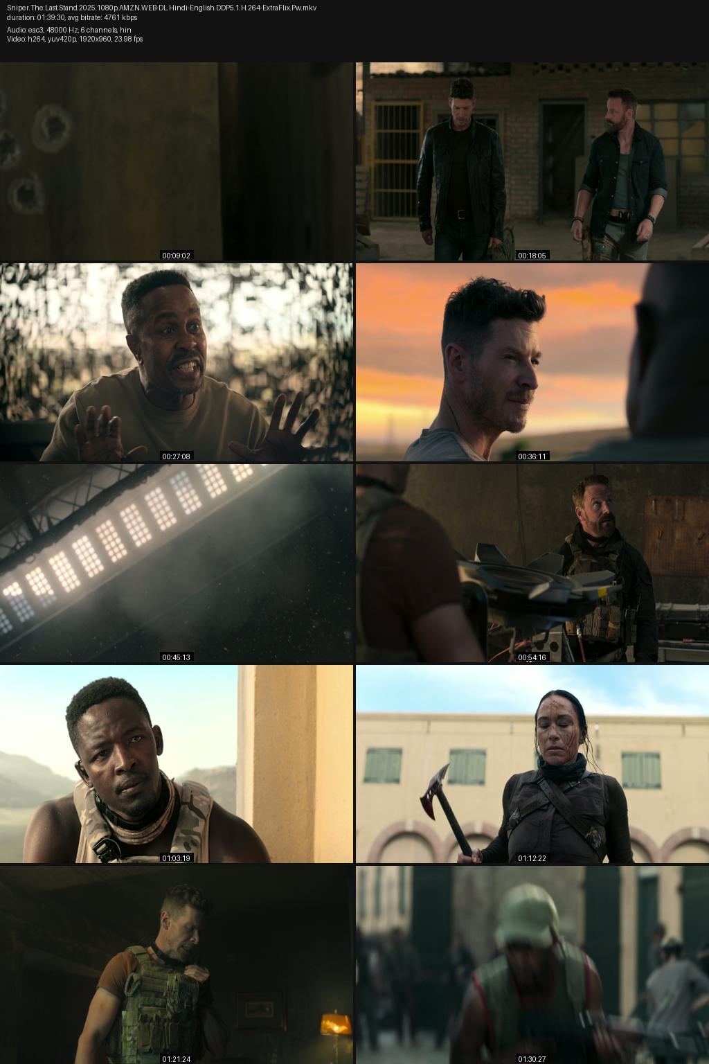 Sniper: The Last Stand (2025) [Hindi-English] 4K 2160p 1080p 720p 480p Amazon WEB-DL ESub Screenshots