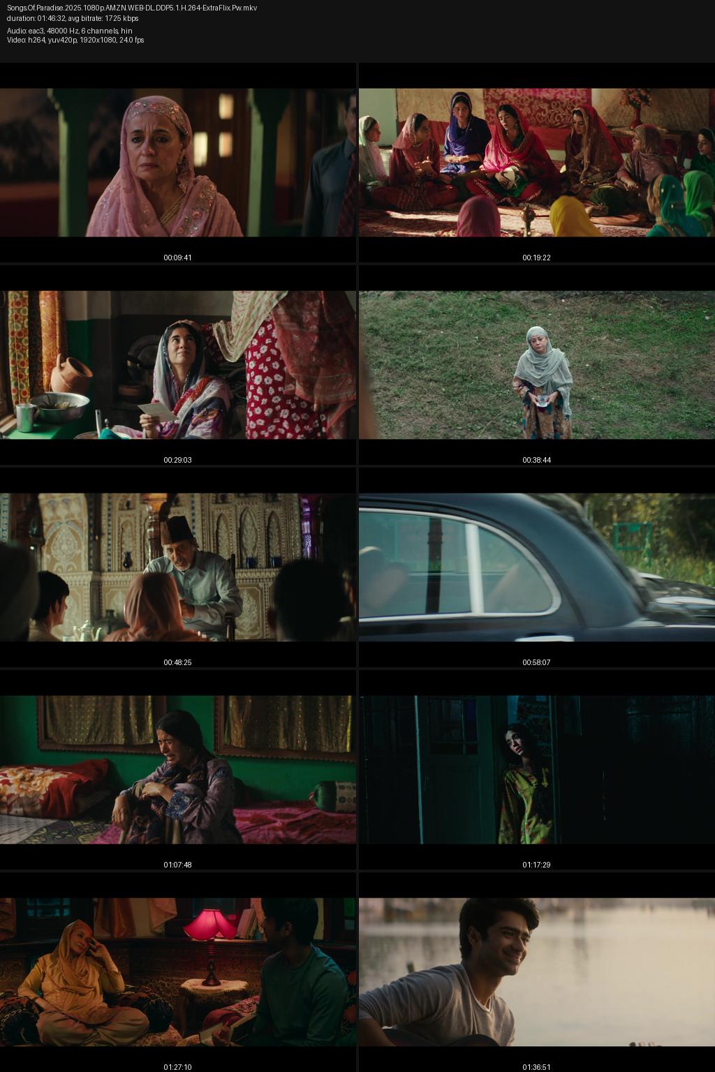 Songs of Paradise (2025) Hindi 4K 2160p 1080p 720p 480p Amazon WEB-DL ESub Screenshots