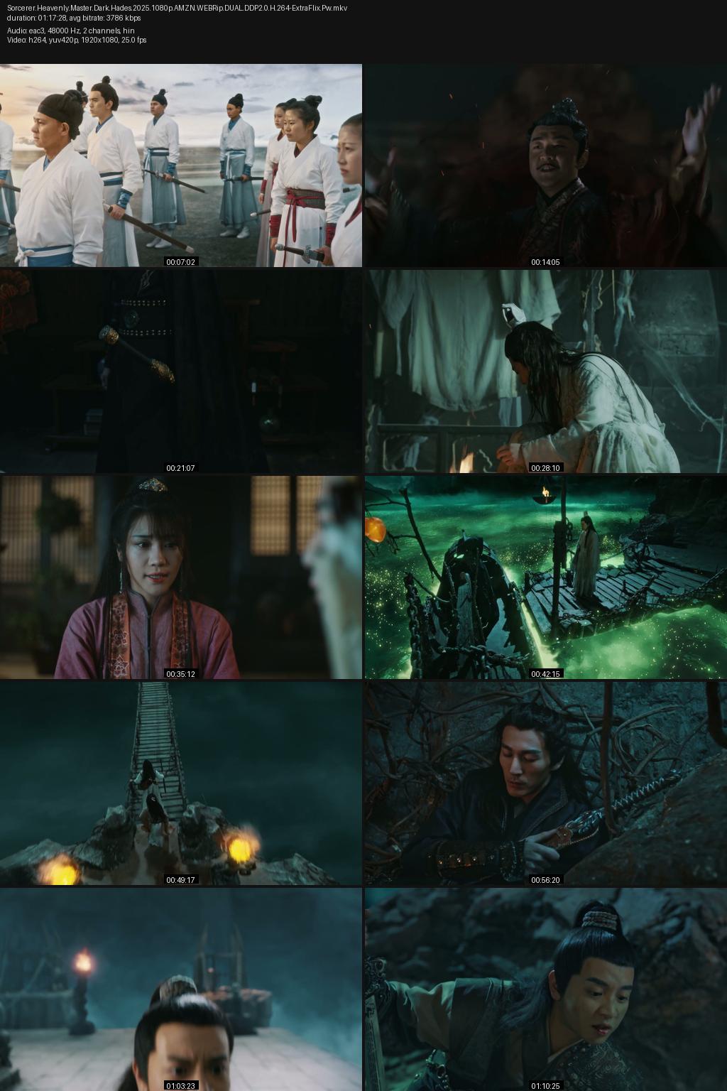 Sorcerer Heavenly Master: Dark Hades (2025) [Hindi-Chinese] 1080p 720p 480p Amazon WEBRip ESub Screenshots