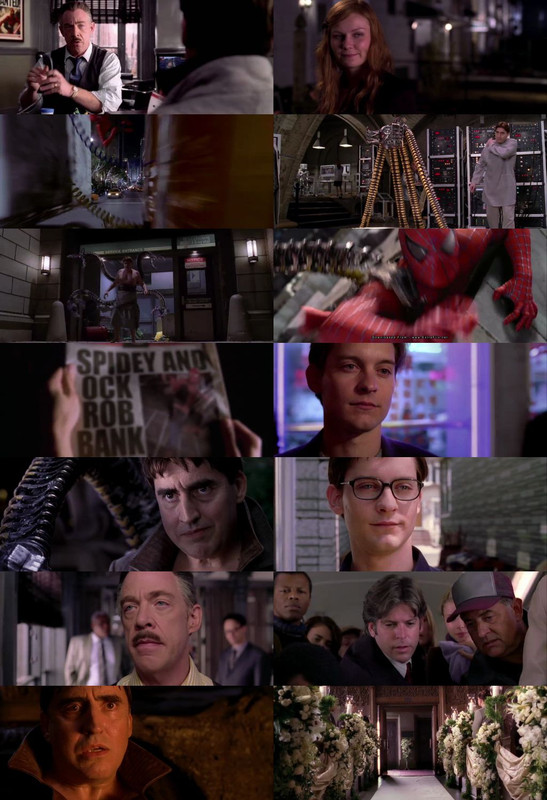 Spider-Man 2 (2004) 1080p | 720p | 480p BluRay [Hindi (हिन्दी) + English] DD5.1 ESub Screenshots