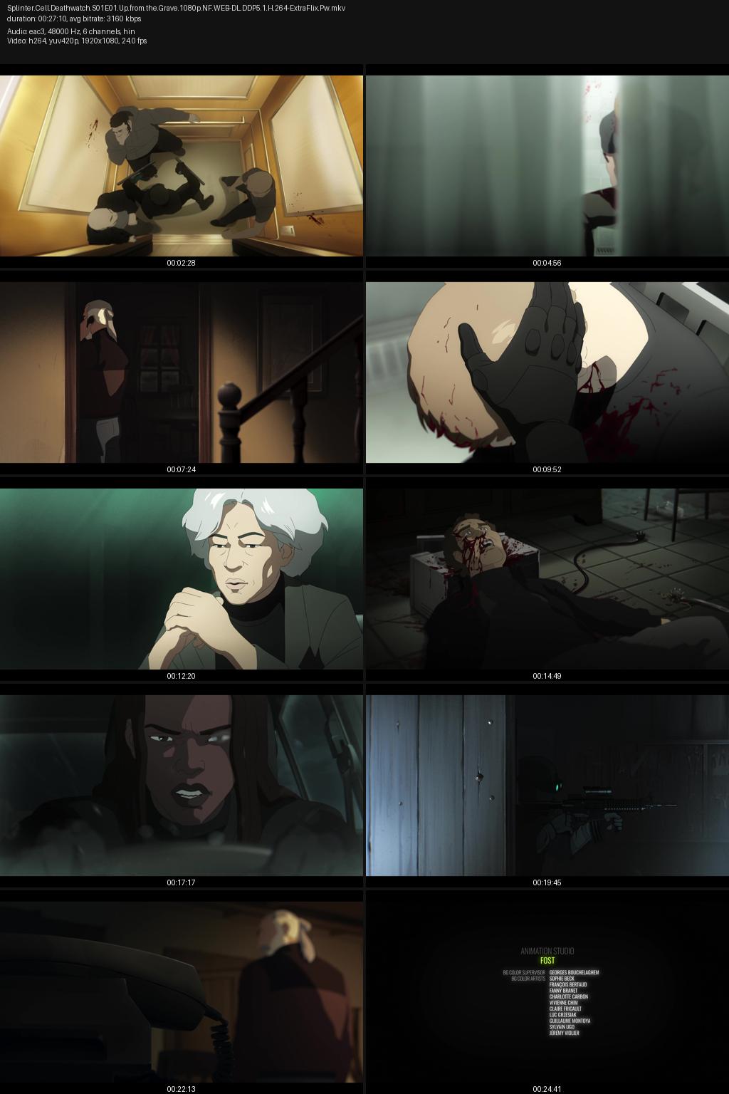 Splinter Cell: Deathwatch Season 1 (2025) [Hindi-English] 1080p 720p 480p Netflix WEB-DL ESubs Screenshots