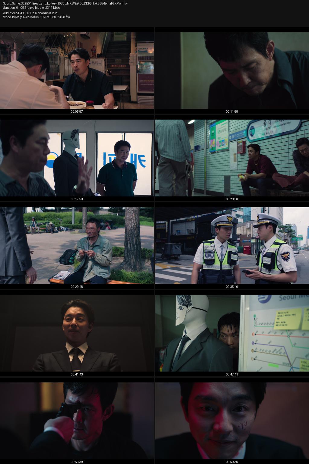 Squid Game Season 2 (2024) 1080p | 720p | 480p Netflix WEB-DL [Hindi-Korean] ESubs Screenshots