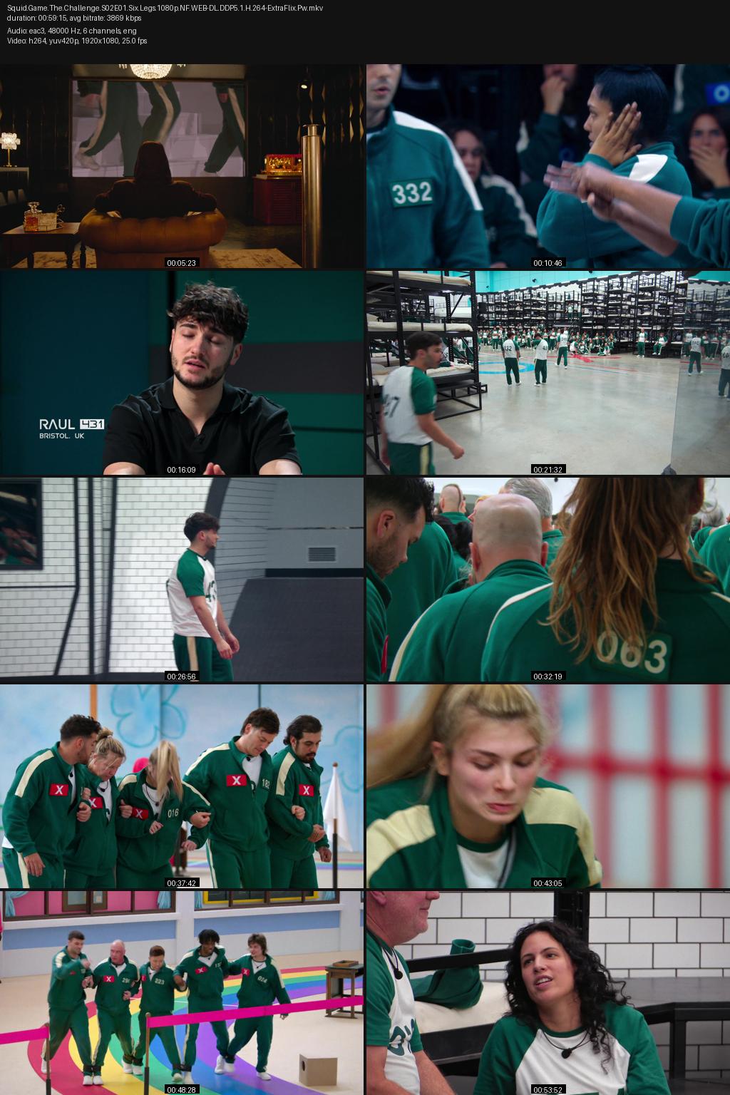 Squid Game: The Challenge Season 2 (2025) [Hindi-English] 1080p 720p 480p Netflix WEB-DL ESubs Screenshots