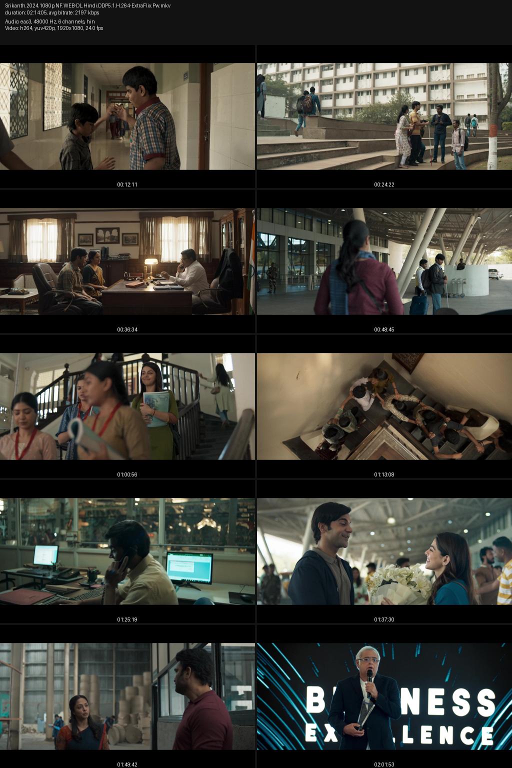 Srikanth (2024) [Hindi] 4K 2160p 1080p 720p 480p Netflix WEB-DL ESub Screenshots