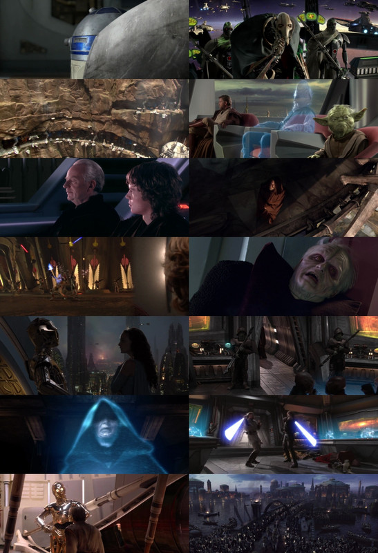 Star Wars: Episode III – Revenge of the Sith (2005) 1080p | 720p | 480p BluRay [Hindi (हिन्दी) + English] DD5.1 ESub Screenshots