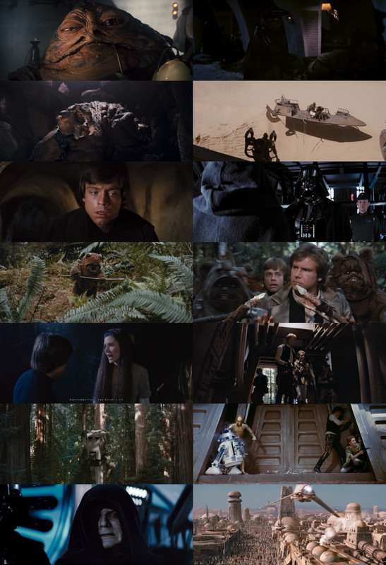 Star Wars: Episode VI – Return of the Jedi (1983) 1080p | 720p | 480p BluRay [Hindi (हिन्दी) + English] DD5.1 ESub Screenshots