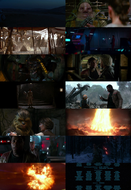 Star Wars: Episode VII – The Force Awakens (2015) 1080p | 720p | 480p BluRay [Hindi (हिन्दी) + English] DD5.1 ESub Screenshots