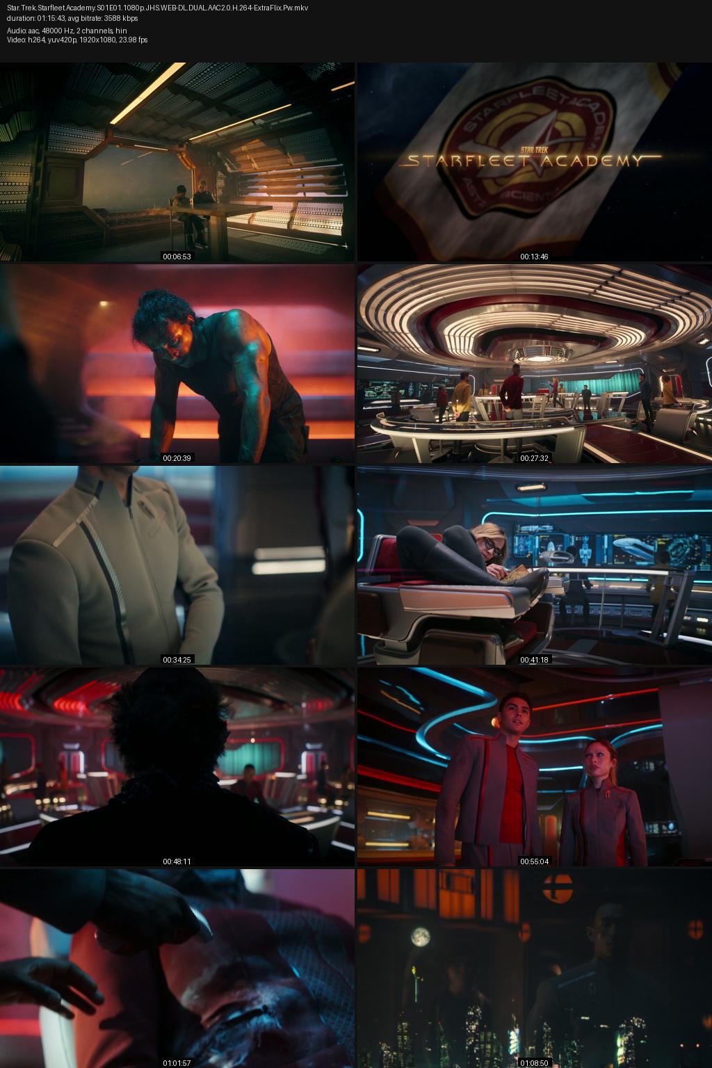 Star Trek: Starfleet Academy Season 1  (2026) [Hindi-English] 10800p 720p 480p JioHotstar WEB-DL ESub Screenshots