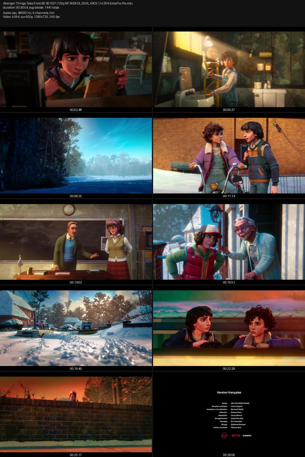 Stranger Things: Tales from ’85 Season 1 (2026) [Hindi-English] 1080p 720p 480p Netflix WEB-DL ESubs Screenshots