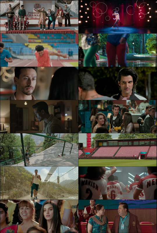 Student of the Year 2 (2019) 1080p | 720p | 480p WebRip [Hindi (हिन्दी)] DD5.1 ESub Screenshots