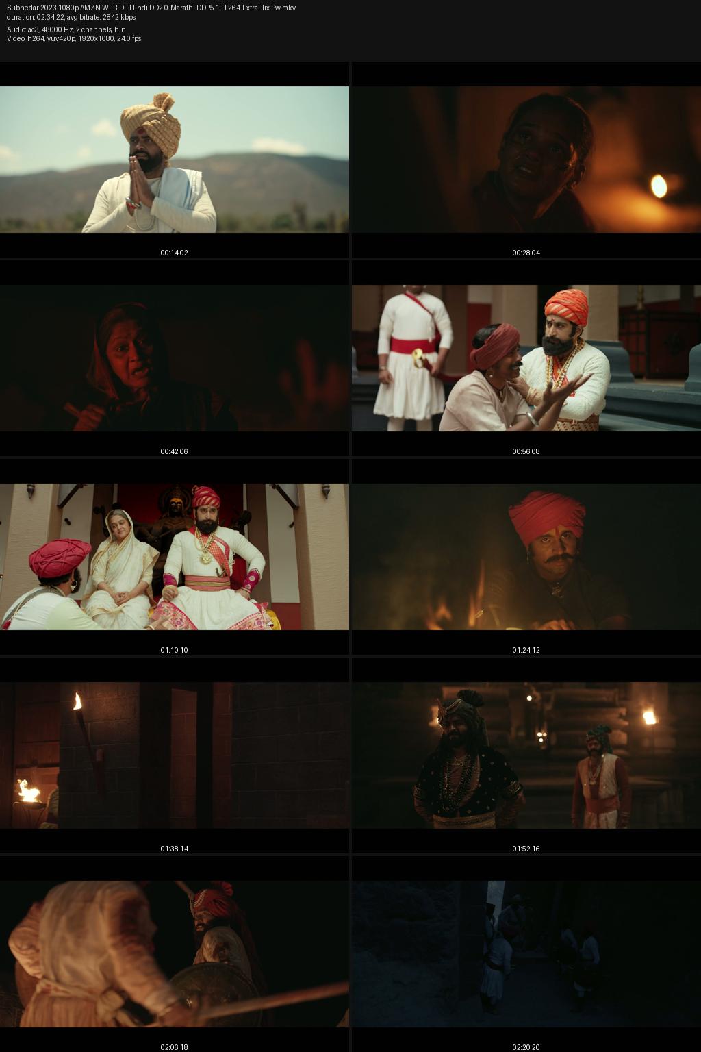 Subhedar (2023) [Hindi-Marathi] UNCUT 4K 2160p 1080p 720p 480p Amazon WEB-DL ESub Screenshots