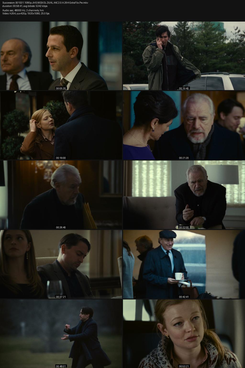 Succession Season 1 (2018) [Hindi-English] 1080p 720p 480p Amazon WEB-DL ESub Screenshots