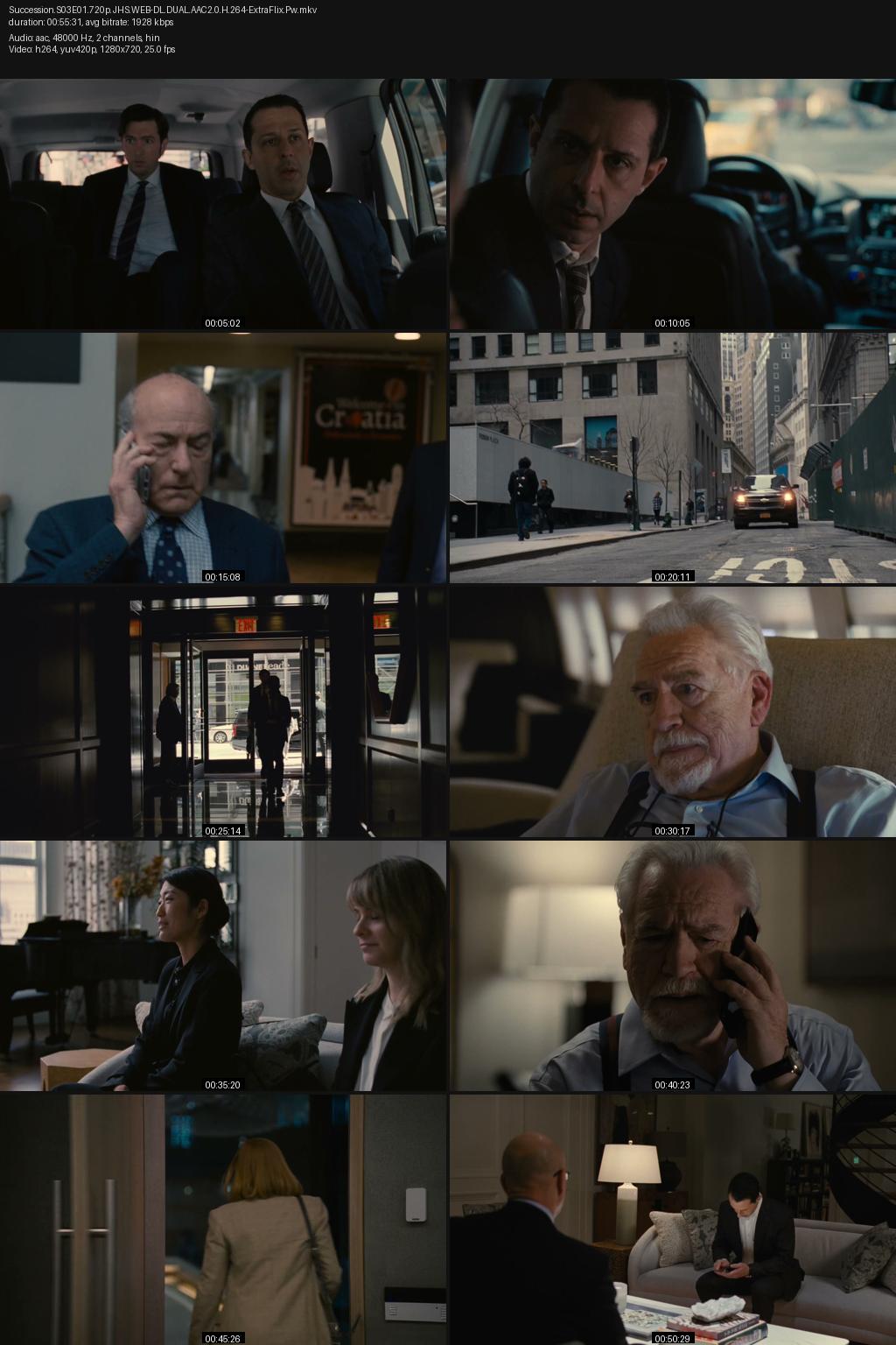Succession Season 3 (2021) [Hindi-English] 1080p 720p 480p JioHotstar WEB-DL ESub Screenshots