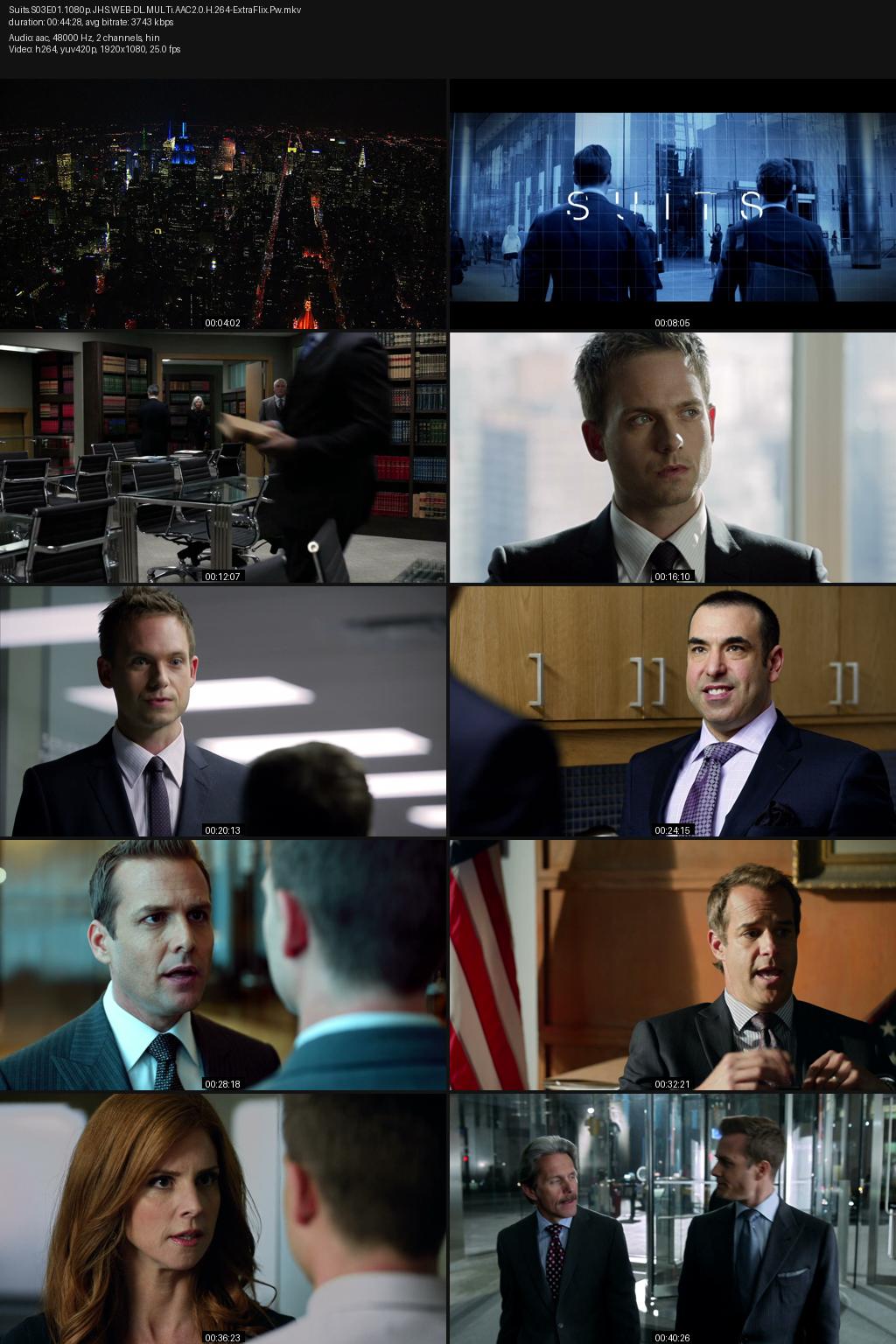 Suits Season 3 (2013) [Hindi-English-Tamil] 1080p 720p 480p JioHotstar WEB-DL ESub Screenshots