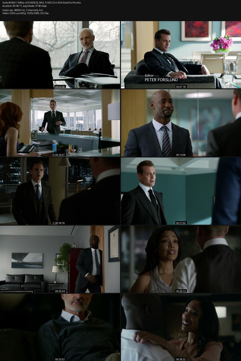 Suits Season 4 (2014) [Hindi-English-Tamil] 1080p 720p 480p JioHotstar WEB-DL ESub Screenshots