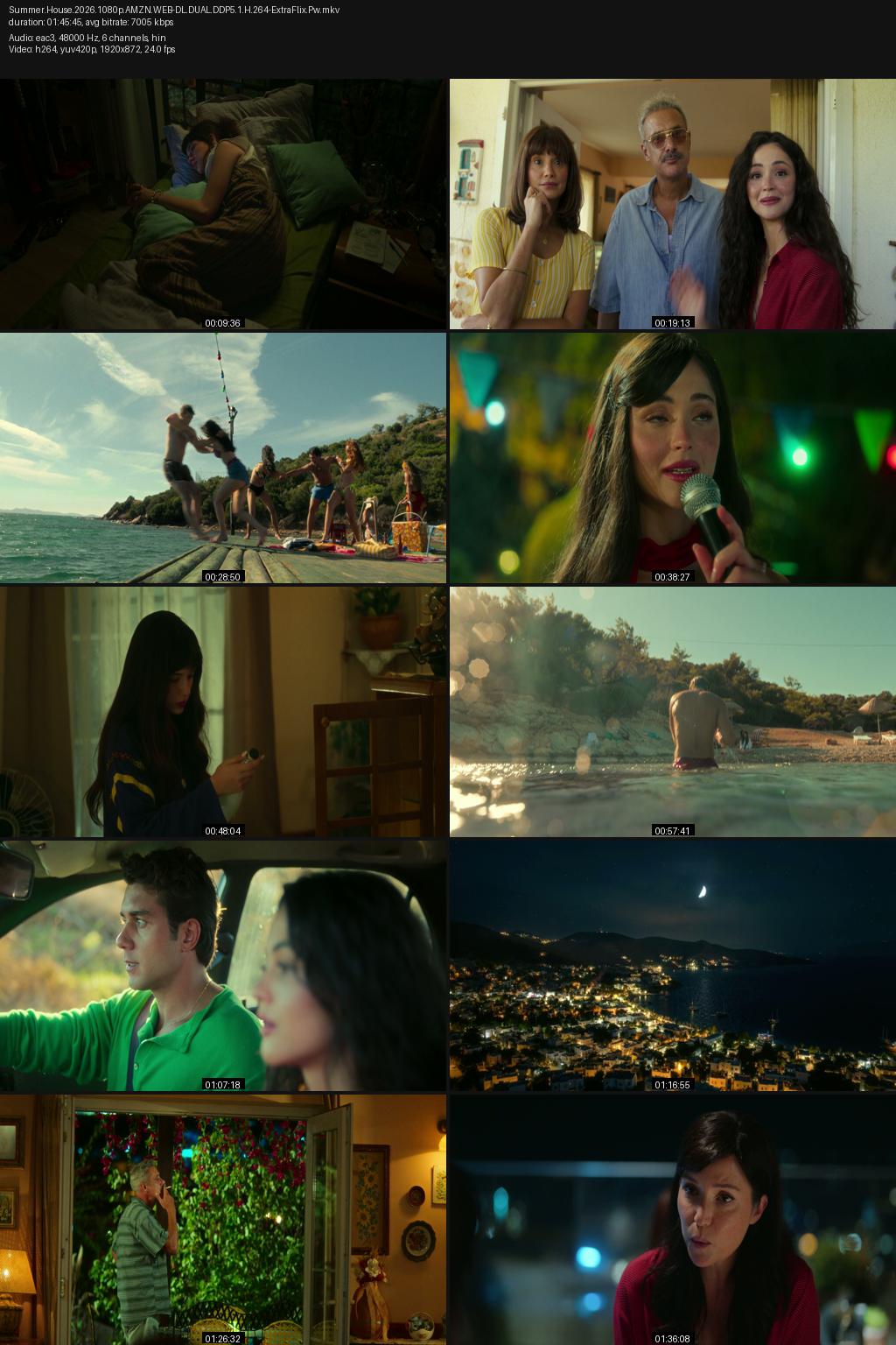 Yaz Evi aka Summer House (2026) [Hindi-Turkish] 4K 2160p 1080p 720p 480p Amazon WEB-DL ESub Screenshots