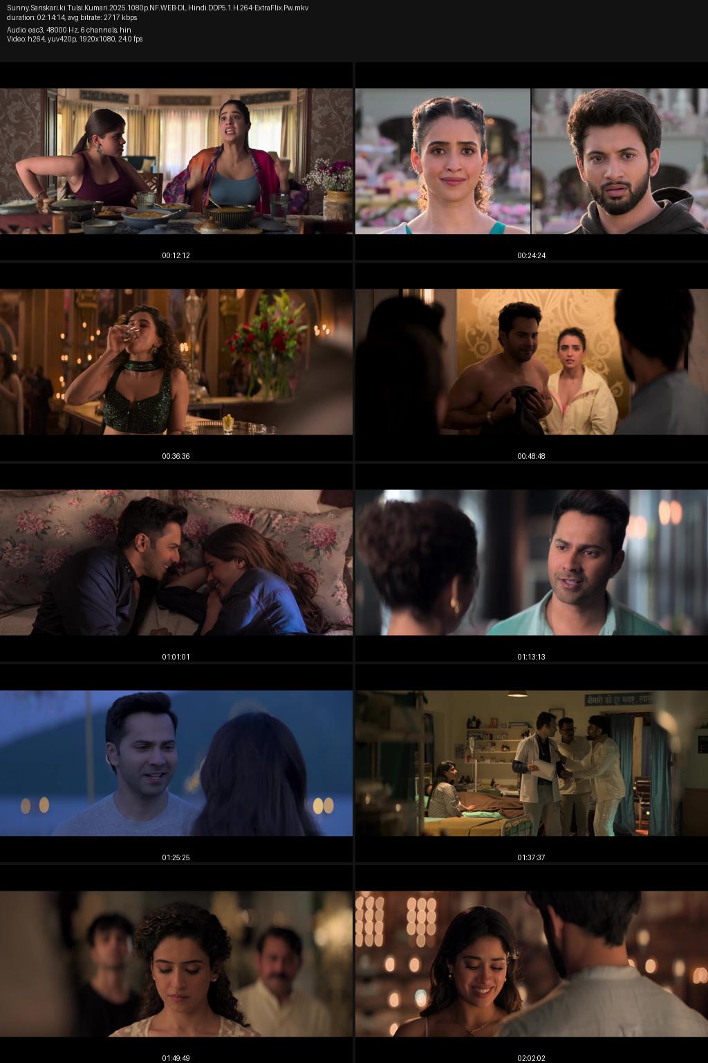 Sunny Sanskari Ki Tulsi Kumari (2025) [Hindi] 4K 2160p 1080p 720p 480p Netflix WEB-DL ESub Screenshots