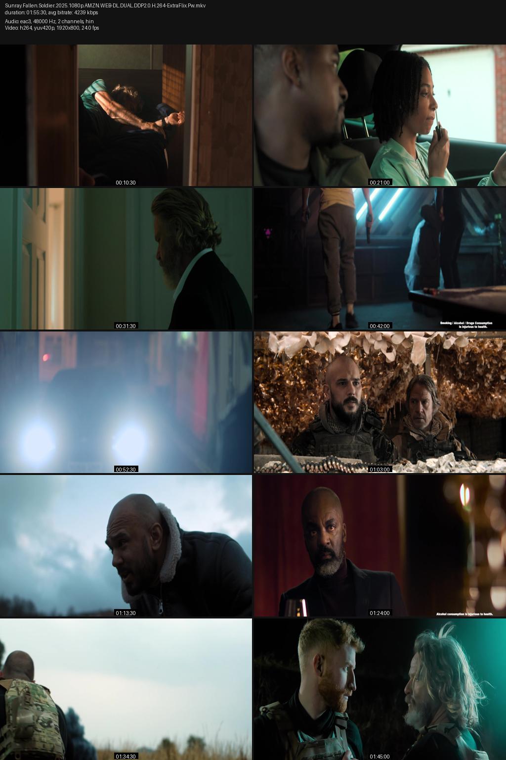 Sunray: Fallen Soldier (2025) [Hindi-English] 1080p 720p 480p Amazon WEB-DL ESub Screenshots