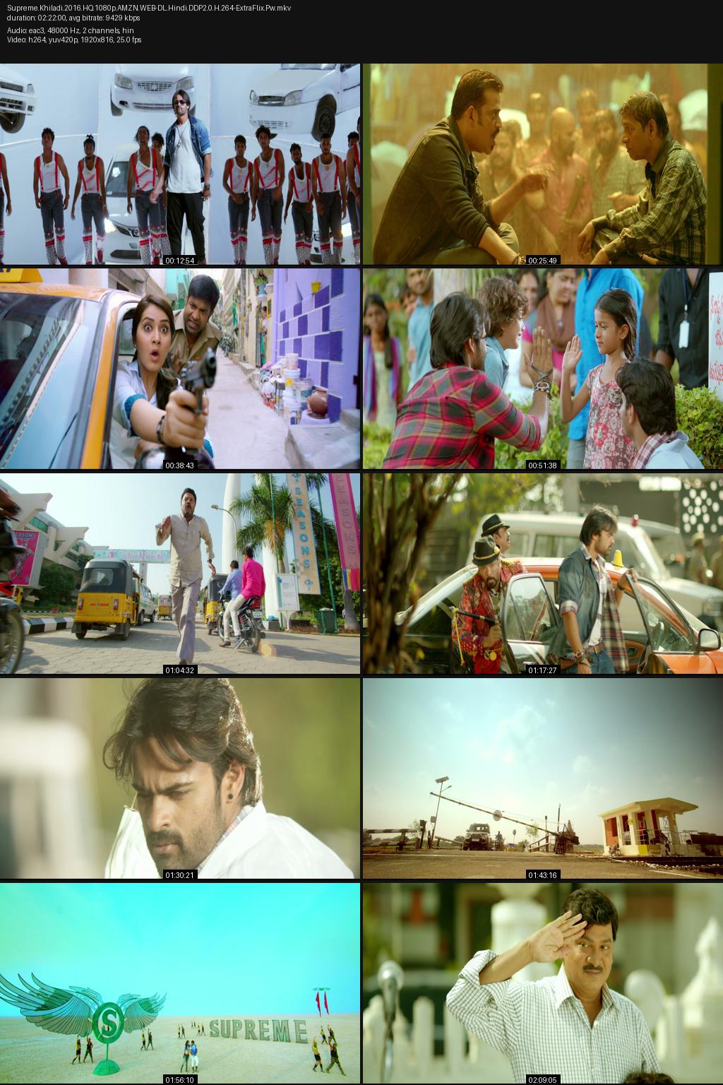 Supreme Khiladi (2016) [Hindi] 1080p 720p 480p Amazon WEB-DL ESubs Screenshots