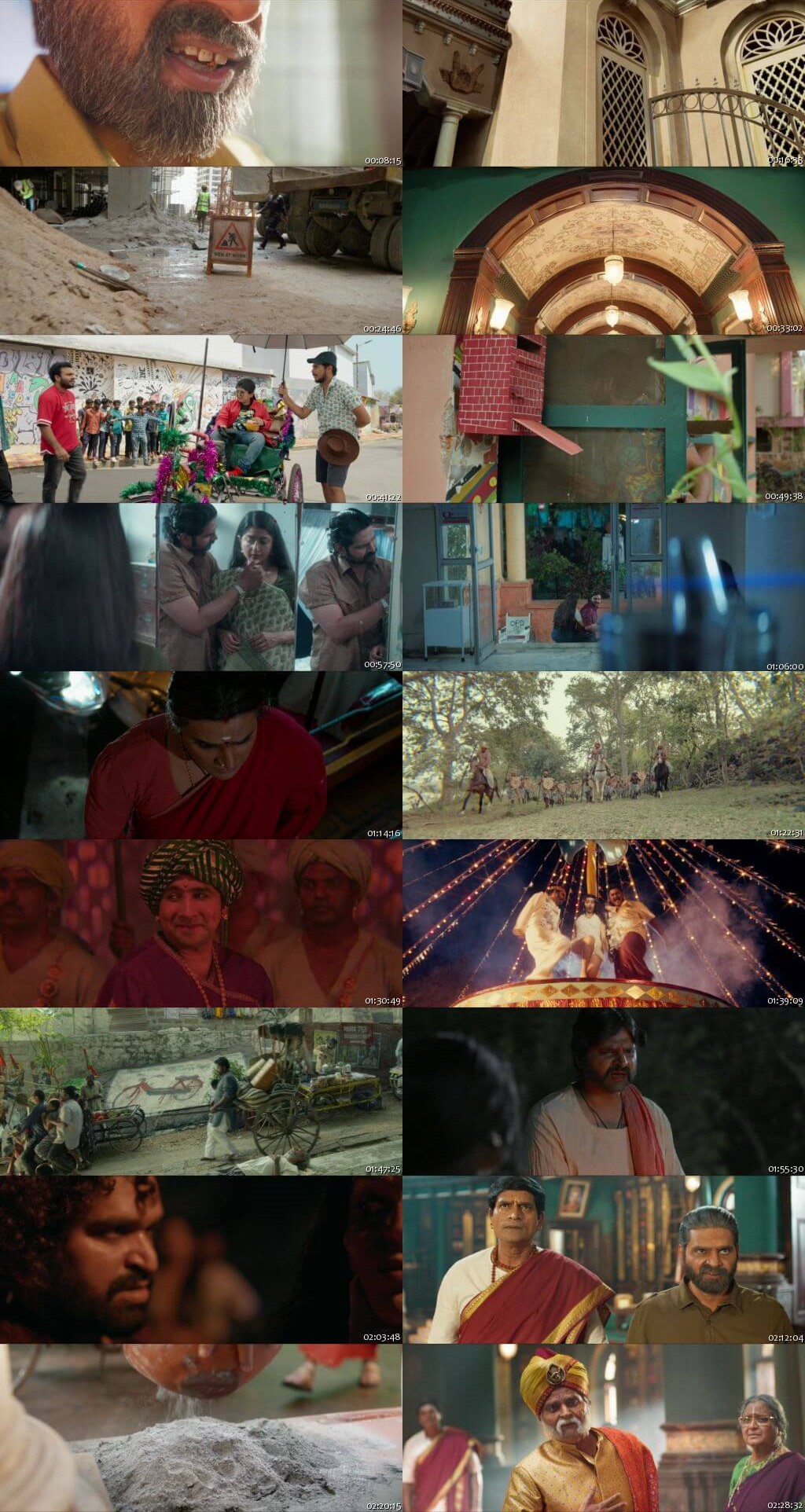 Swag (2024) 1080p | 720p | 480p WEB-HDRip [Hindi (हिन्दी) + Telugu] DD5.1 ESub Screenshots