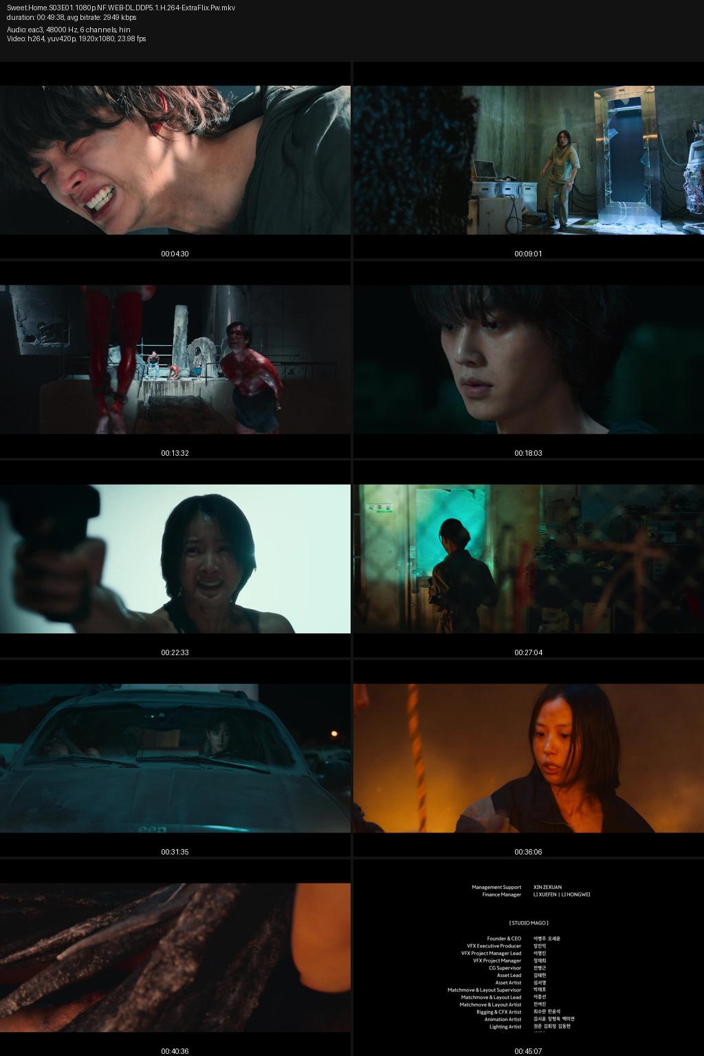 Sweet Home Season 3 (2024) [Hindi-Korean] 1080p 720p 480p Netflix WEB-DL ESubs Screenshots